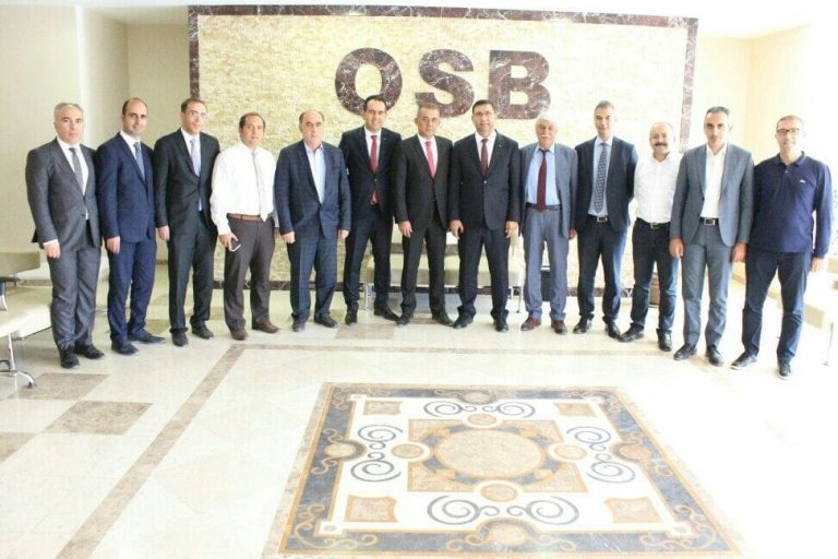 Halkbank Bölge Müdürü OSB’ye Geldi