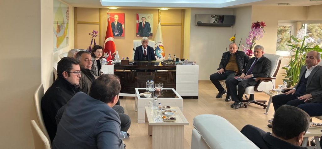 Şahinler Tekstilden Başkanlığımıza Ziyaret