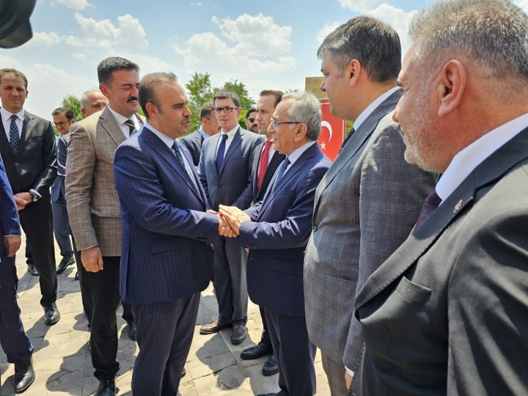 Başkanımız Suat Öztürk, Bakanımız Fatih Mehmet Fatih Kacır’a Tunceli’de Eşlik Etti.