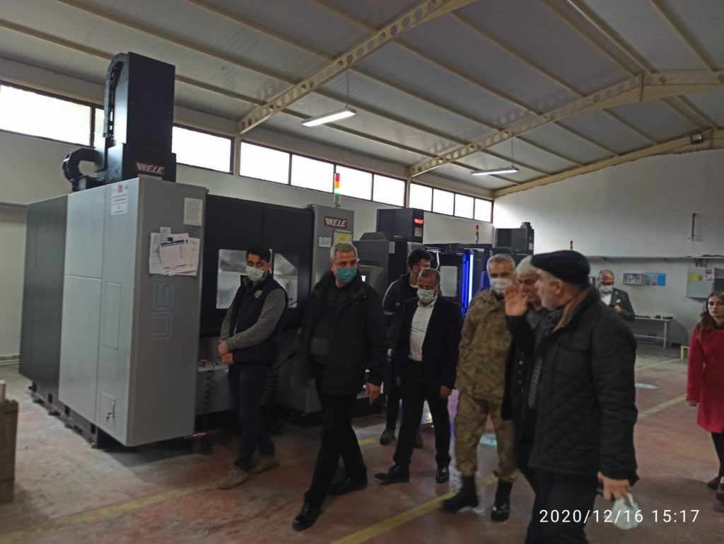 Şanlıurfa TSO Başkanı Elazığ OSB Tasarım ve İnovasyon Merkezini Ziyaret etti