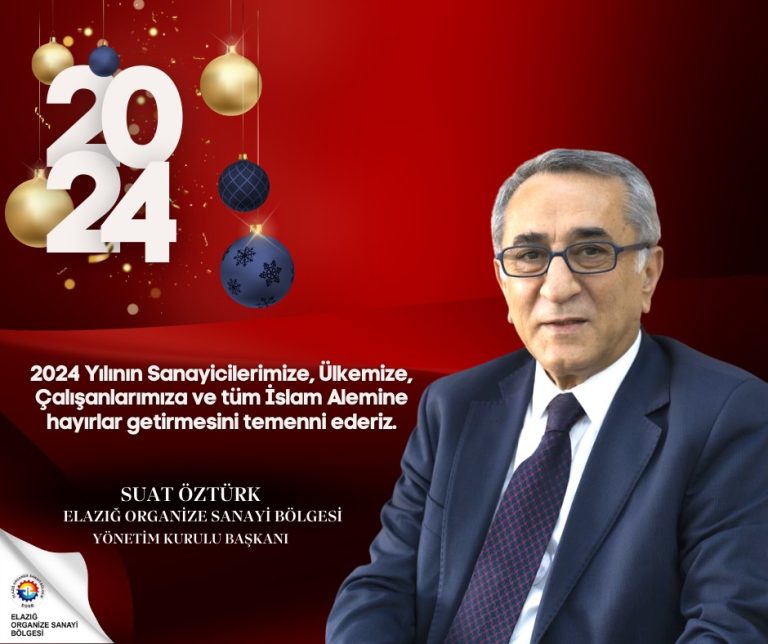 Yönetim Kurulu Başkanımız Suat Öztürk’ün Yeni Yıl Mesajı