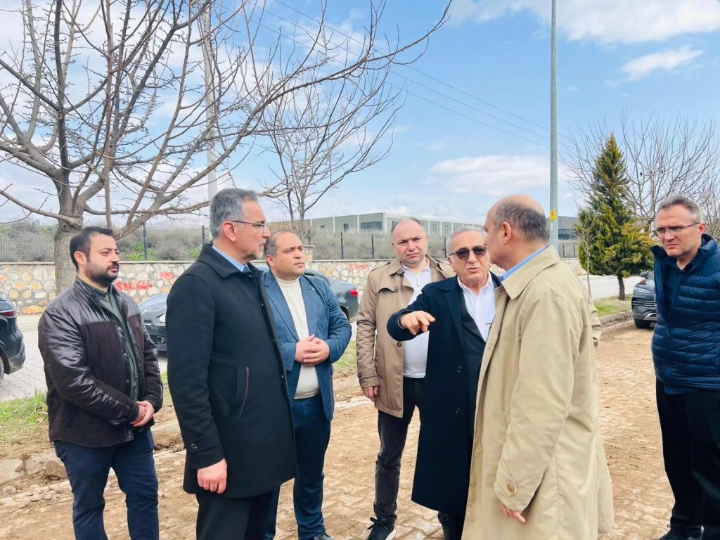 Yapımı Devam Eden EOSB Arıtma Tesisinde Yerinde İnceleme Yapıldı