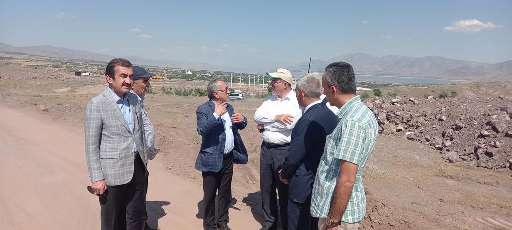 Valimiz, Başkanımızla Birlikte Özel Fantezi İplik Firması Alanında İncelemelerde Bulundular