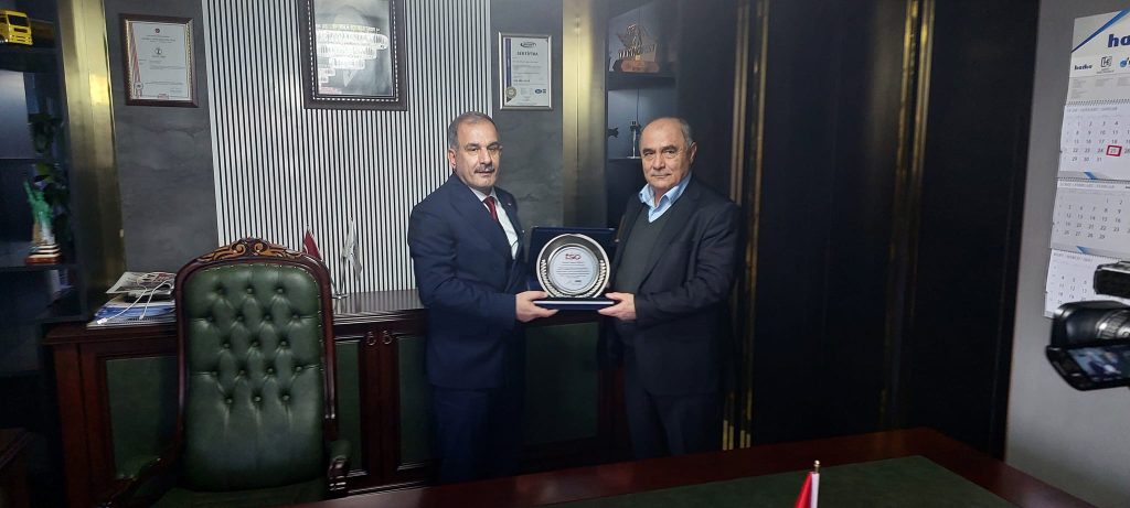 Elazığ TSO Başkanı İdris Alan, YK Üyemiz İzzet Özen’i Ziyaret Etti