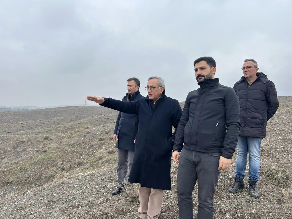 Yönetim Kurulu Başkanımızdan Tekstilkent İnşaat Alanında İnceleme