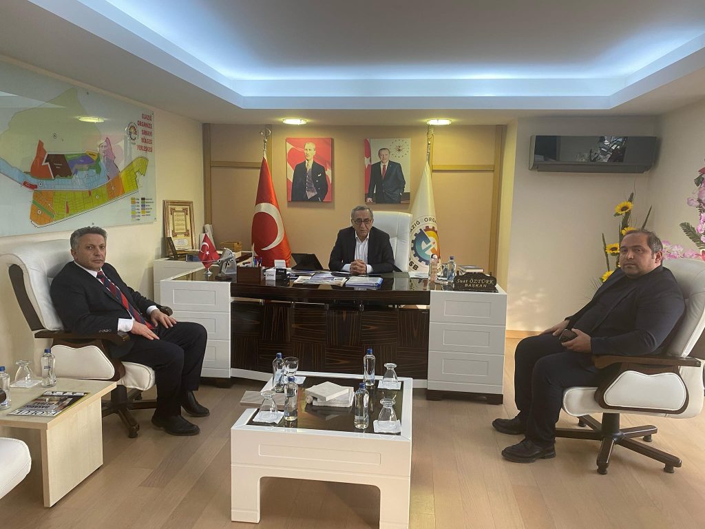 Yazıkonak Belediye Başkanı Hatif Çadırcı Başkanımız Suat Öztürk’ü Ziyaret Etti