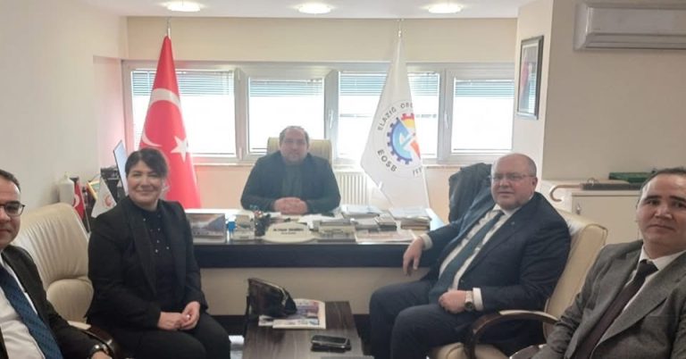 Halkbankası Bölge Müdürü Tuncay Baytaşoğlu’ndan Bölge Müdürümüze Ziyaret
