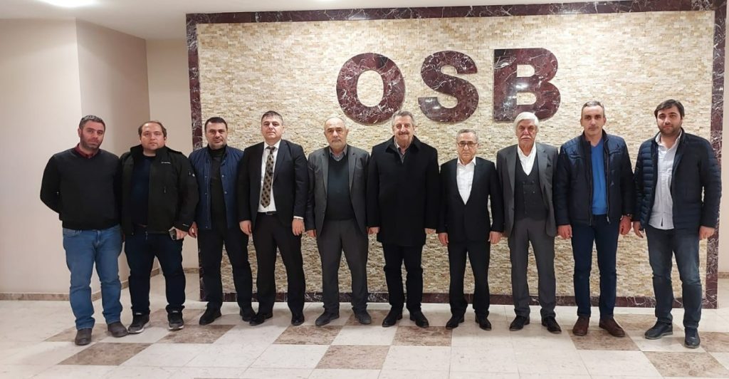 Sanayi Bakan Yardımcısı Hasan Büyükdere OSB’yi ziyaret etti