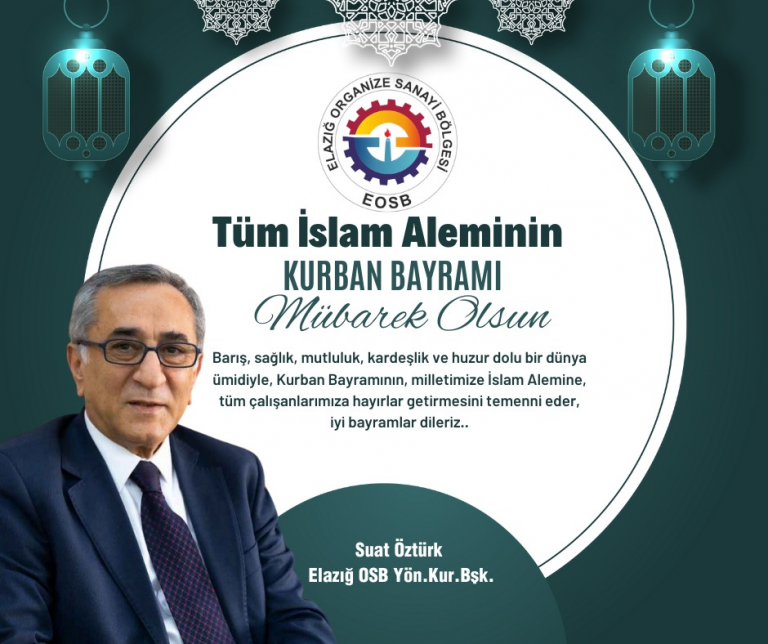 Başkanımız Suat ÖZTÜRK’ün Bayram Mesajı