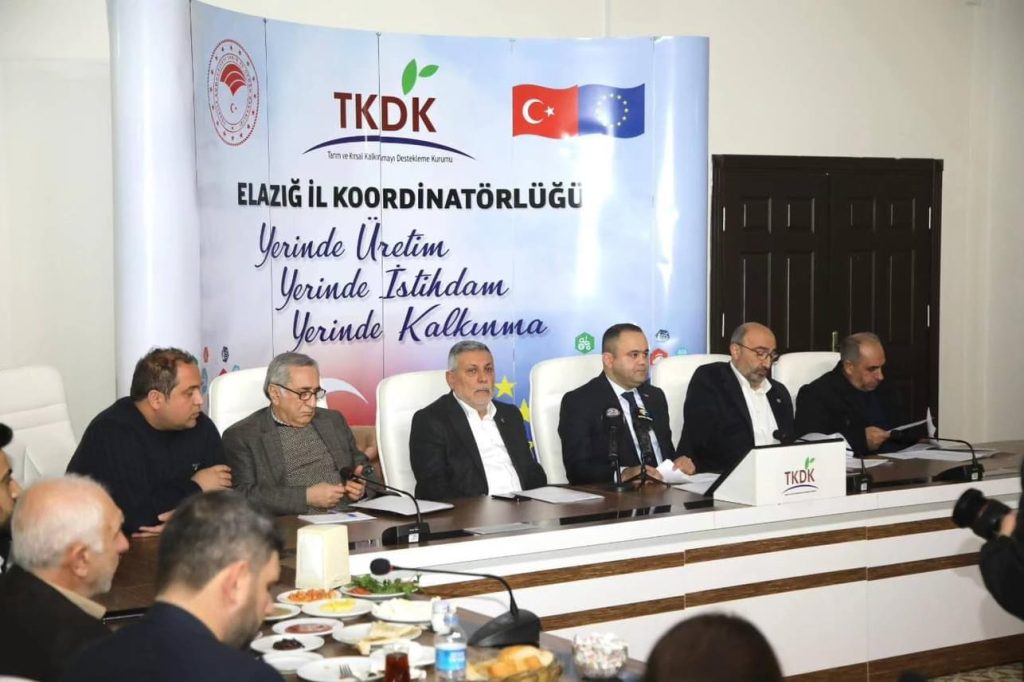 Elazığ TKDK 2023 Yılı Değerlendirme Toplantısına Katılım Sağladık