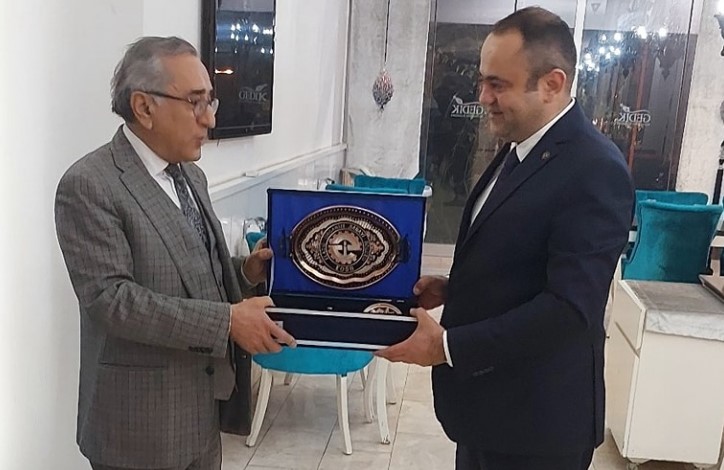 TKDK Elazığ İl Koordinatörü İbrahim Sertaç Yılmaz’a Teşekkür Plaketi Verildi