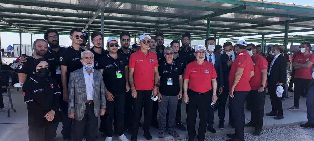 GÖKRUH-TROKET Takımı Teknofest yarışmasında atışını başarılı bir şekilde gerçekleştirdi