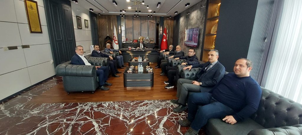 OSB Yönetimi TSO Başkanı İdris Alan’a Hayırlı Olsun Ziyaretinde Bulundu