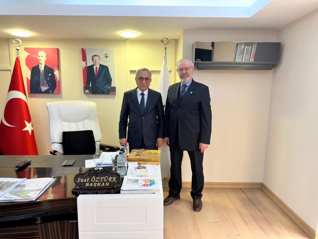 İYİ Parti Elazığ İl Başkanı Sn. Sabahattin Bulut, Yönetim Kurulu Başkanımız Sn. Suat Öztürk’e Hayırlı Olsun Ziyaretinde Bulundu