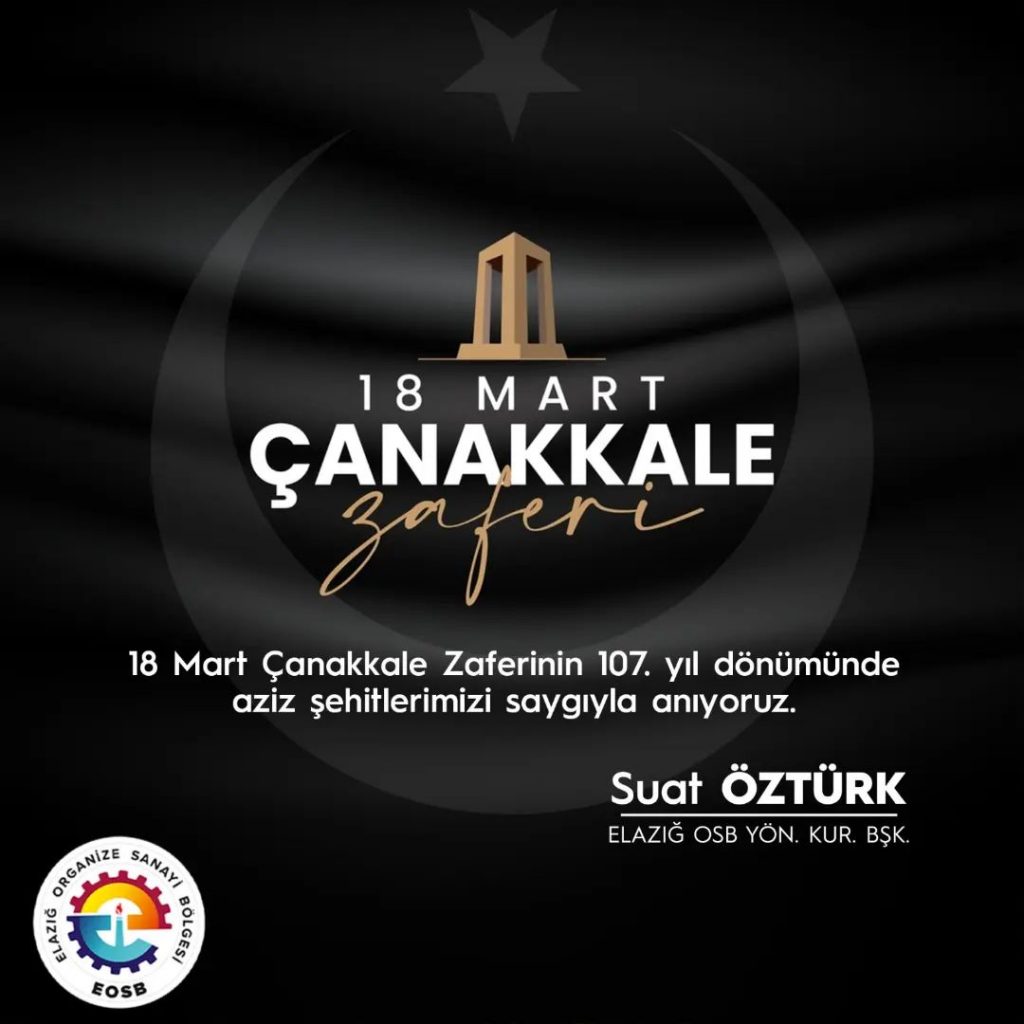 18 Mart Çanakkale Zaferinin 107. yılı kutlu olsun
