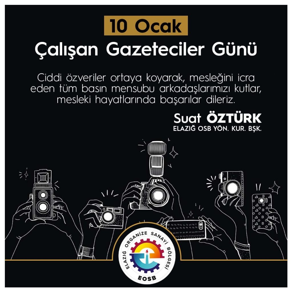 10 Ocak Çalışan Gazeteciler Günü