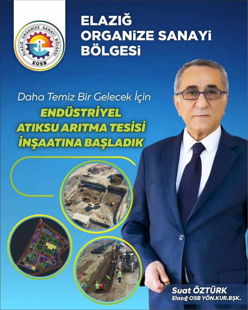 Endüstriyel Atıksı Arıtma Tesisi İnşaatına Başladık