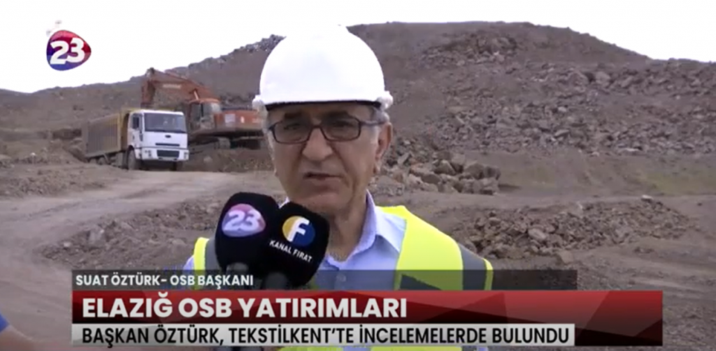 Yönetim Kurulu Başkanımız Suat Öztürk Tekstilkentte İncelemelerde Bulundu.