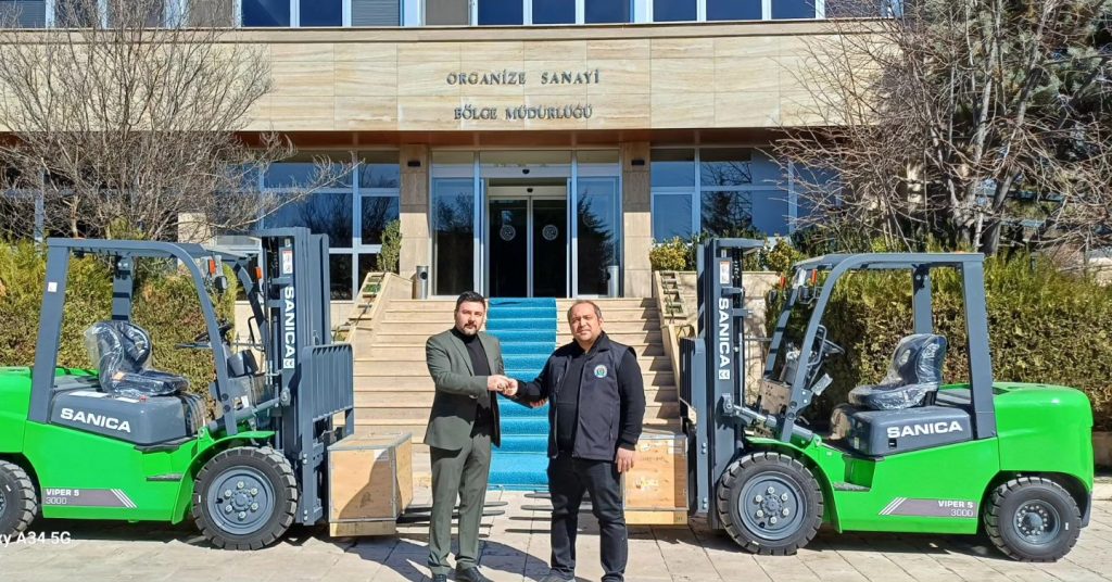 Sanica Marka Forkliftlerimizi Araç Filomuza Kazandırdık