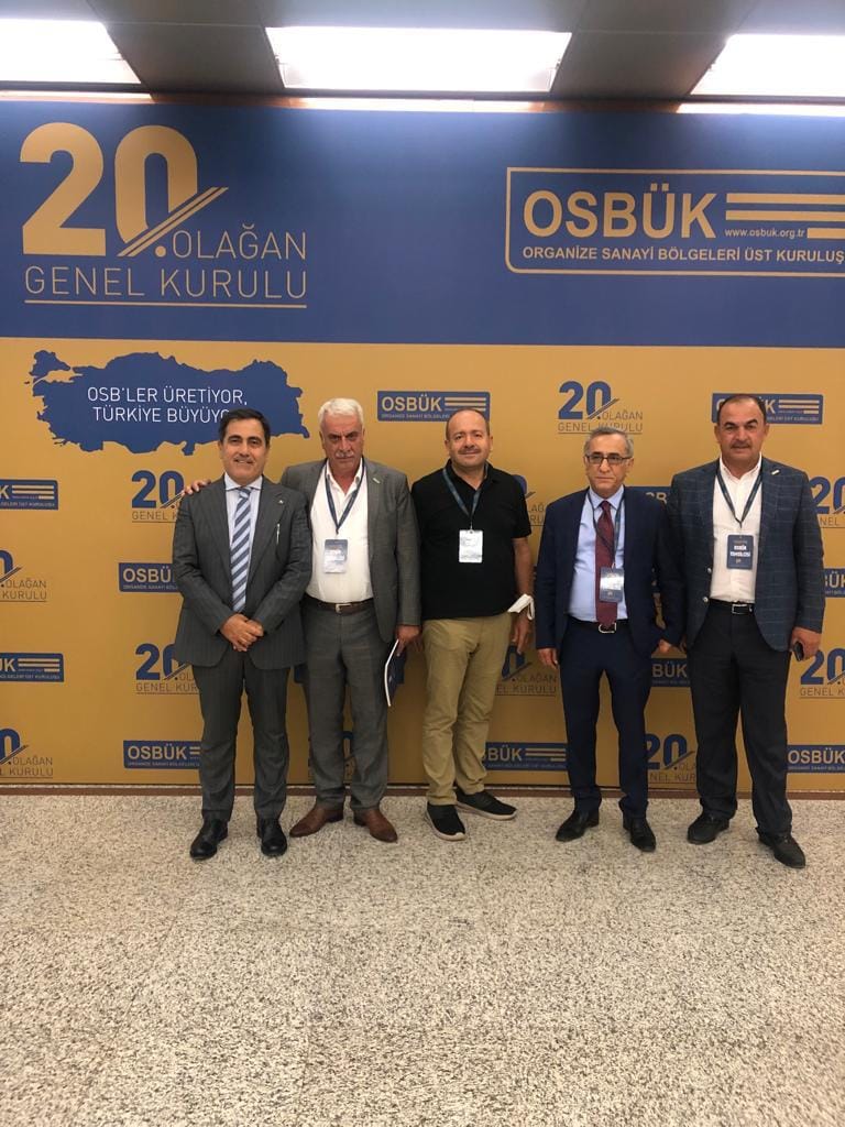 Başkanımız Suat ÖZTÜRK, OSBÜK Olağan Genel Kuruluna Katıldı