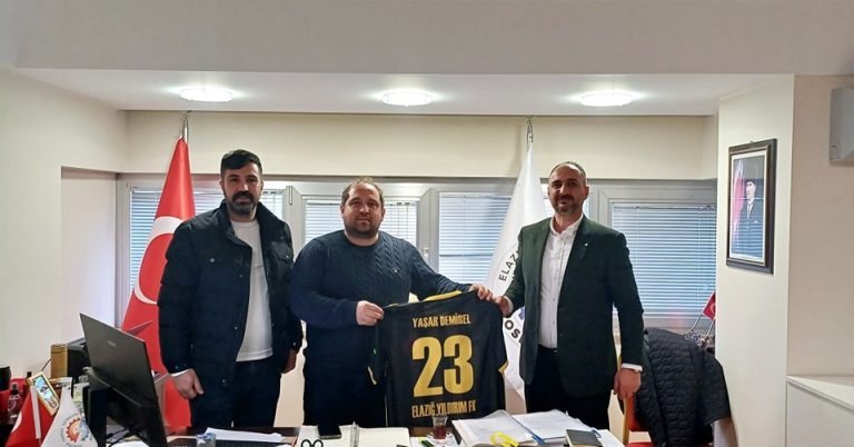 Elazığ Yıldırım Fk Kulübü Başkanı Turgay Yargı, Bölge Müdürümüzü Ziyaret Etti