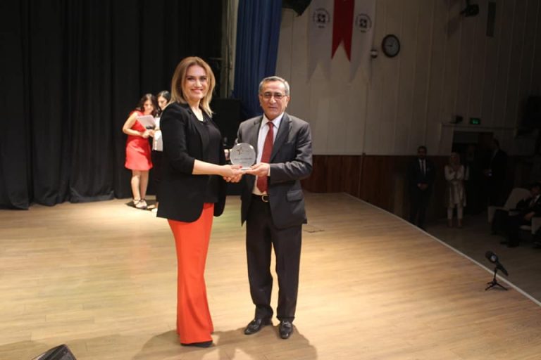F.Ü’de OSB Yönetim Kurulu Başkanımıza “ONUR ÖDÜLÜ”