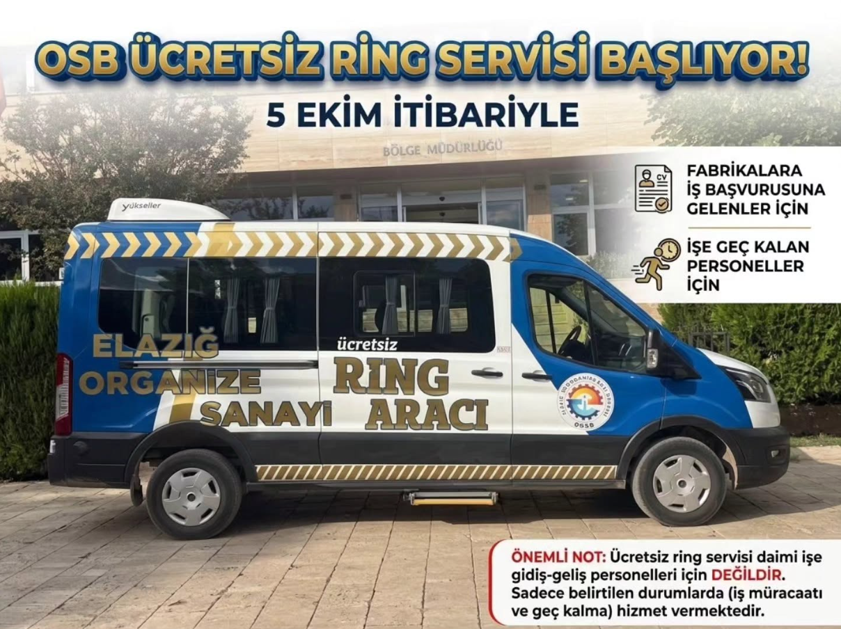 Ücretsiz Ring Servisi 5 Ekim’de Başlıyor